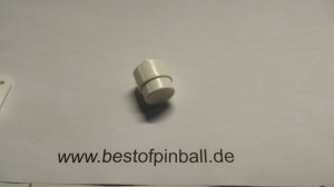 Flipperknopf weiß Bally/Gottlieb B-16680-W