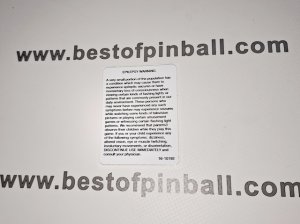 Epilepsy Warnung Decal