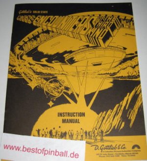 Close Encounters Game Manual (Gottlieb)