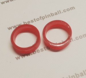 2er Set red Flippers for Safecracker (Super Bands)