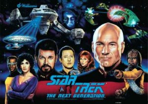 Star Trek the next Generation Translite (Williams)