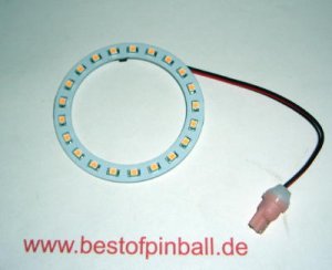 Bumperkappenbeleuchtung LED-Ring blau
