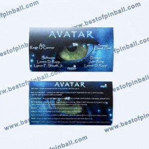 Avatar Custom Cards (Stern)