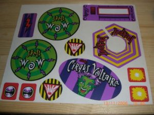 Circus Voltaire Playfield Decal Set