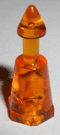 Transparentes Mini Post orange für Monster Bash 03-8044-12