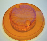 Starburst Jet Bumperkappe orange transparent - zum Schließen ins Bild klicken