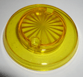 Starburst Jet Bumpercap yellow translucent