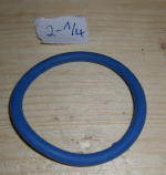 2-1/4 Rubber blue