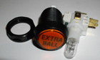 Button oranger Kugelabschuss - Extra Ball -