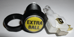 Button gelber Kugelabschuss - Extra Ball -