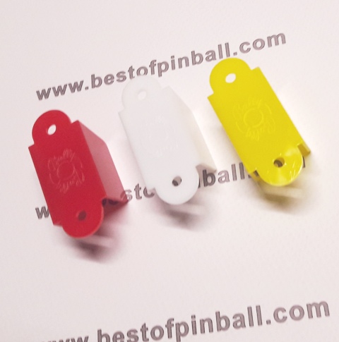 Kugeldurchlauf gelb mit Bally Logo - zum Schließen ins Bild klicken