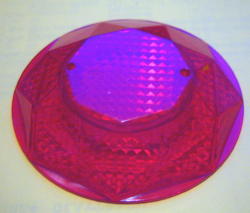 Bumperkappe rot transparent Data East - Sega - Stern