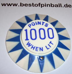 Bumperkappe blue sun - blue Points 1000 when lit