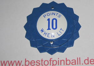 Bumperkappe Daisy Dome Top blau / blau - POINTS 10 WHEN LIT
