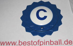 Bumperkappe Daisy Dome Top blau / blau - C