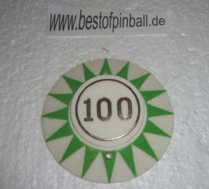 Bumperkappe green sun / gold circle 100