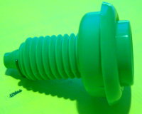Flipperknopf grün 49mm - zum Schließen ins Bild klicken