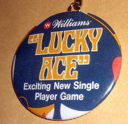 Schlüsselanhänger Lucky Ace (Williams) - zum Schließen ins Bild klicken