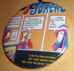 Keyring 3 Jokers (Williams)