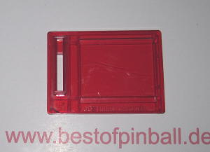Red Coin Entry Plate (Gottlieb)