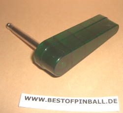 Flipperfinger grün transparent (Bally 70-80 Years)