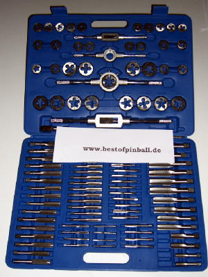 TAP & DIE SET - Zoll + Metrisch (111 Teilig)