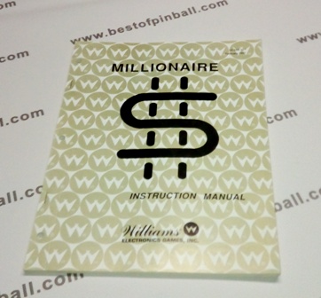 Millionaire Game Manual (Williams) - zum Schließen ins Bild klicken