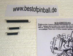 Roto Target Unit Feder Kit (Gottlieb) KT-Groto-01
