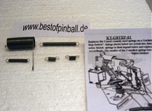 Small Step Switch Feder Kit - Gottlieb KT-Gstep-01