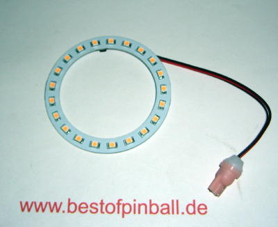 Bumperkappenbeleuchtung LED-Ring blau - zum Schließen ins Bild klicken