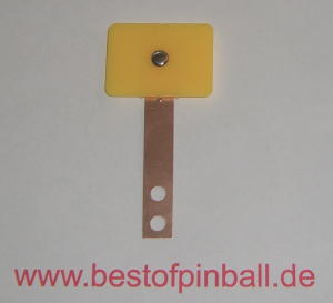 Targetblatt gelb extra breit