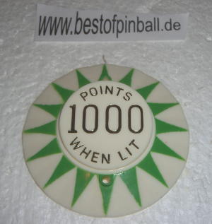 Bumperkappe green sun / gold Points 1000 when lit