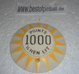 Bumperkappe yellow sun / gold Points 1000 when lit - zum Schließen ins Bild klicken