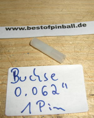 Buchsengehäuse 1Pin 0.062"