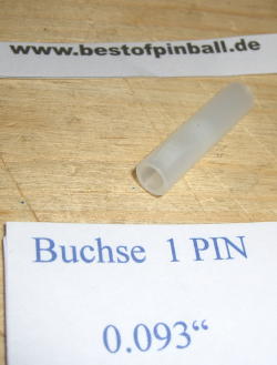 Buchse 1 Pin 0.093"