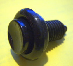 Flipperknopf schwarz 49mm
