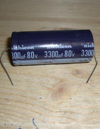 Kondensator axial 3300 µF 80V