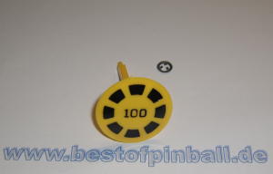 Mushroom Bumpercap gelb mit schwarz punktierter 100 (Bally)