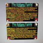 Custom Cards für the Addams Family in französisch