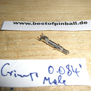 Crimp Kontakt Stecker 0.084"