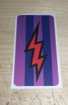 Circus Voltaire Lightning Decal