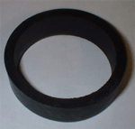 Flipperfingergummi schwarz standart 1/2 x 1-1/2" - zum Schließen ins Bild klicken