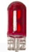 #555 Flipperlampen 10er Pack Rot