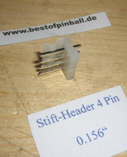 Molex Stiftleiste (Header) 0,156? (3.96 mm) 4 PIN
