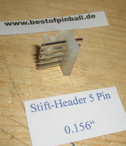 Molex Stiftleiste (Header) 0,156? (3.96 mm) 5 PIN