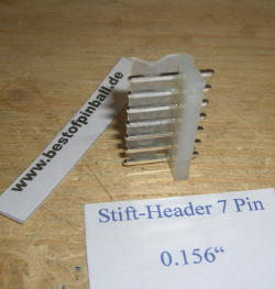 Molex Stiftleiste (Header) 0,156? (3.96 mm) 7 PIN - zum Schließen ins Bild klicken