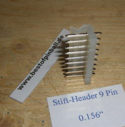 Molex Stiftleiste (Header) 0,156? (3.96 mm) 9 PIN