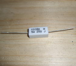 Widerstand 5W 25 OHM axial